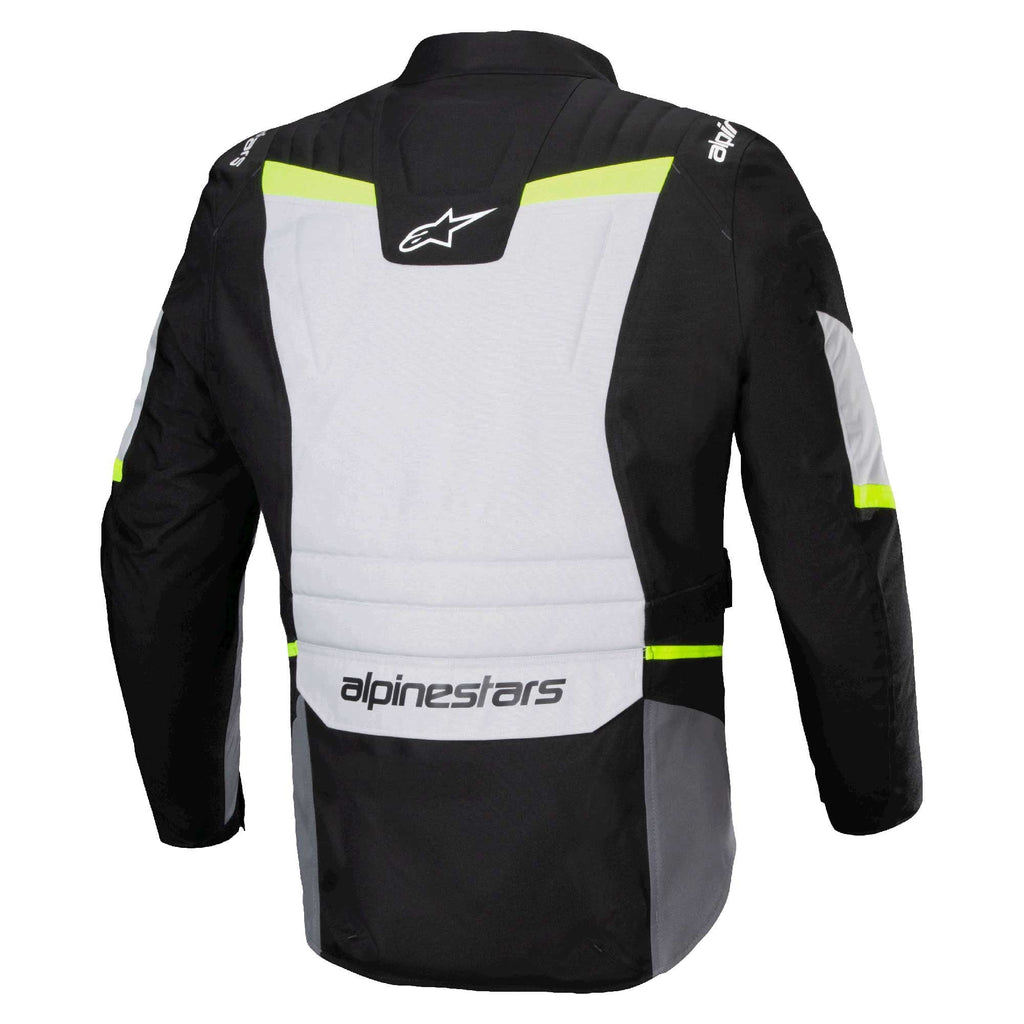 Alpinestars ST-1 Waterproof Motorcycle Adventure Textile Jacket (Ice Grey/Black/Yellow Fluo)