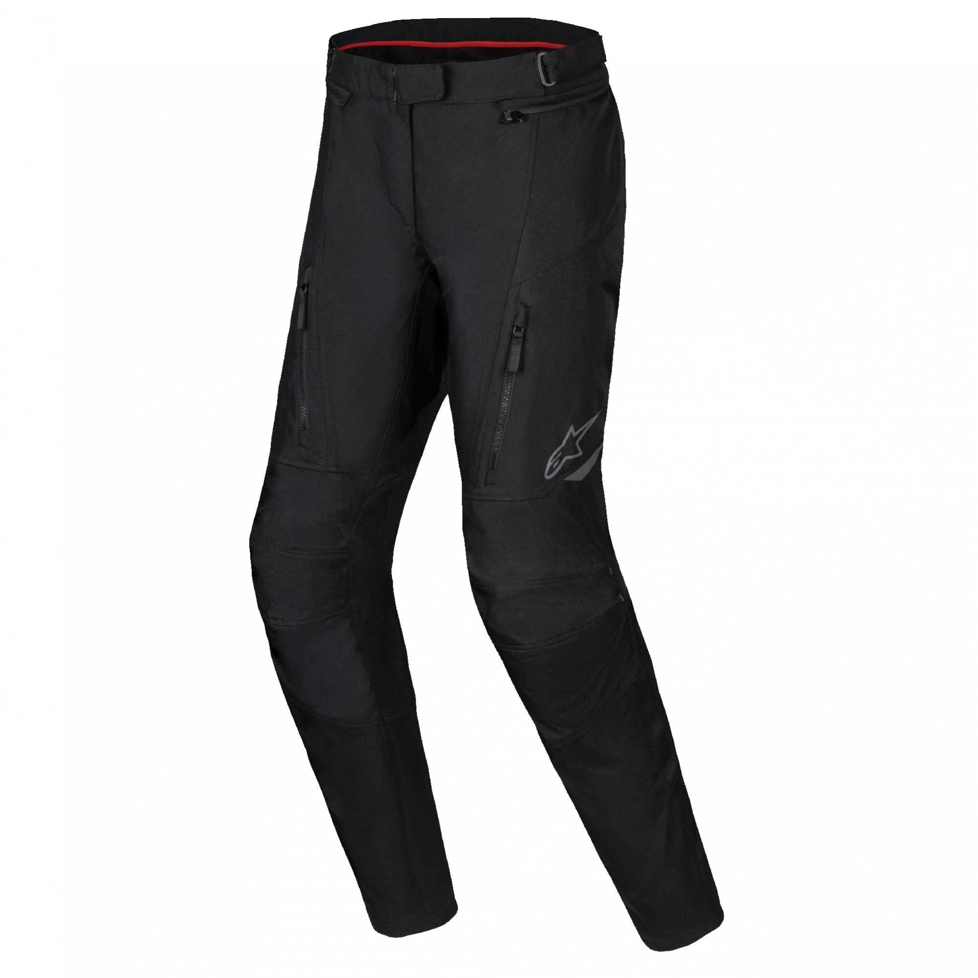 Alpinestars Stella ST-1 Waterproof Womens Motorcycle Textile Pant (Black)