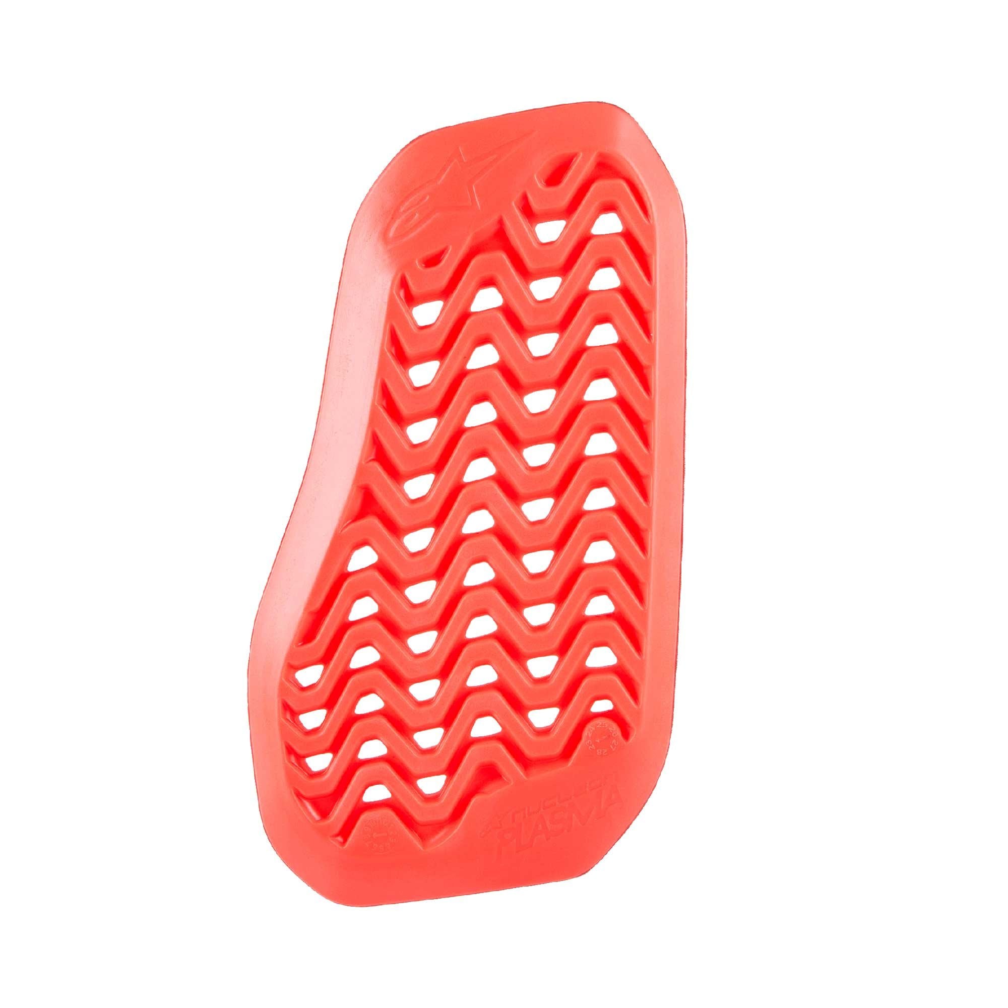 Alpinestars (Armour) Chest - Plasma Chest Divided 2pc Protector Inserts CE1 (Red/Black)