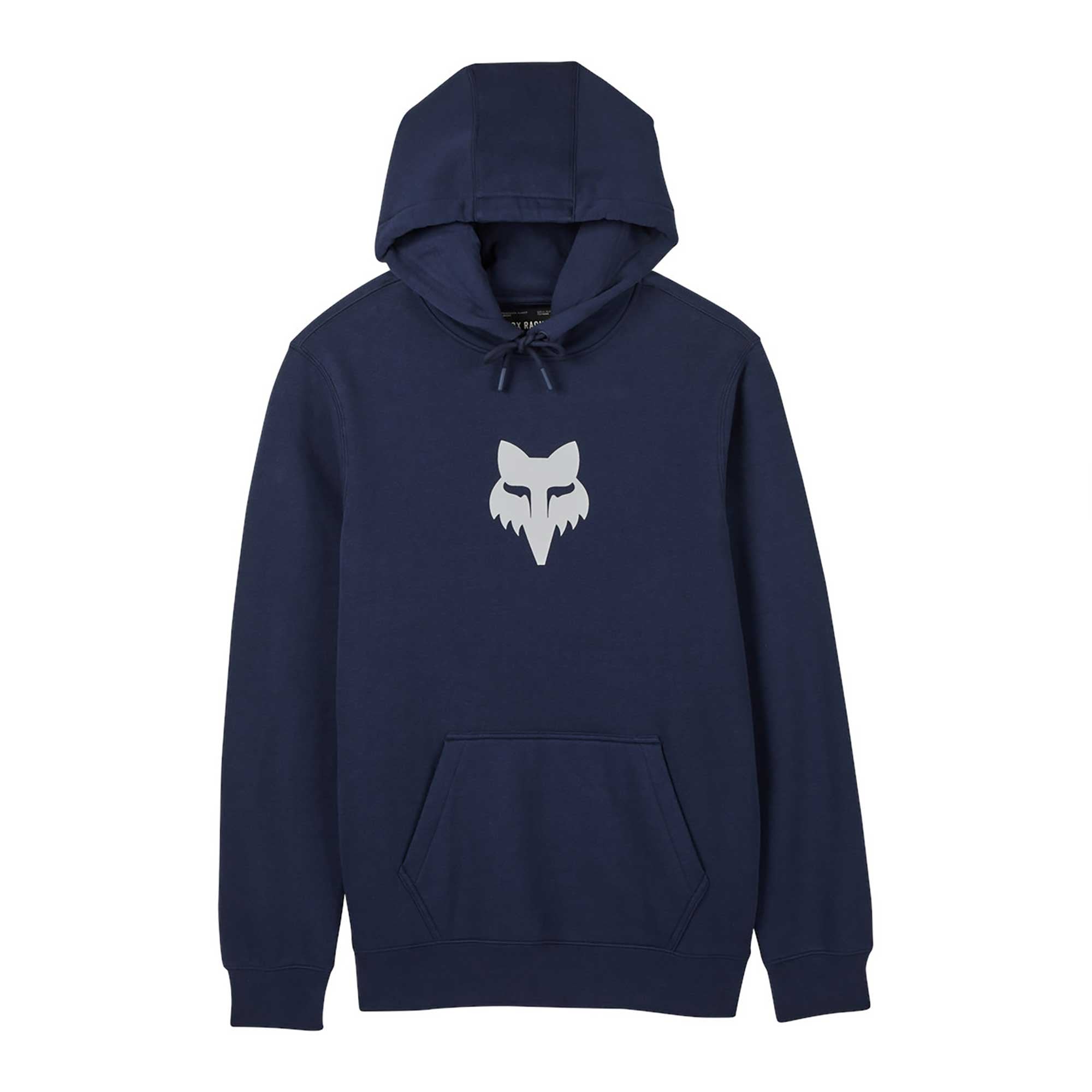 FOX Racing Mens Hoodie - FOX HEAD Fleece Pullover (Midnight)