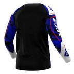 FXR (MX25) Jersey - CLUTCH (Blue Camo/Red)