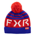 FXR (MX25) Youth Beanie - HELIUM (Reflex/Red)