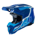 Just1 (MX25) Helmet - J40 - FLASH - Blue/White/Black