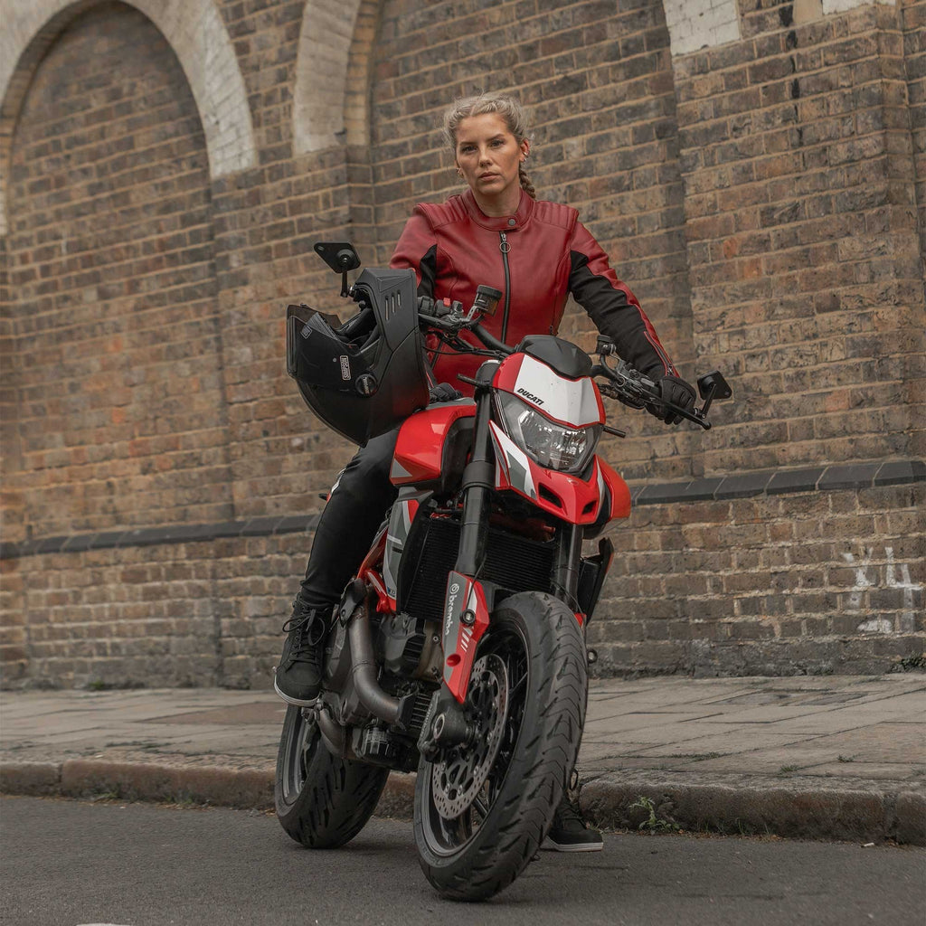 Oxford (2025) Women's Motorcycle Leggings - Demiwax AA (Black)