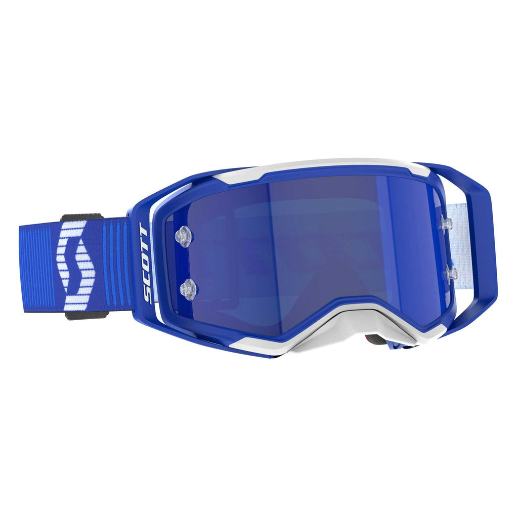 Scott Prospect 2.0 Goggles (Blue/White) Chrome Blue Lens