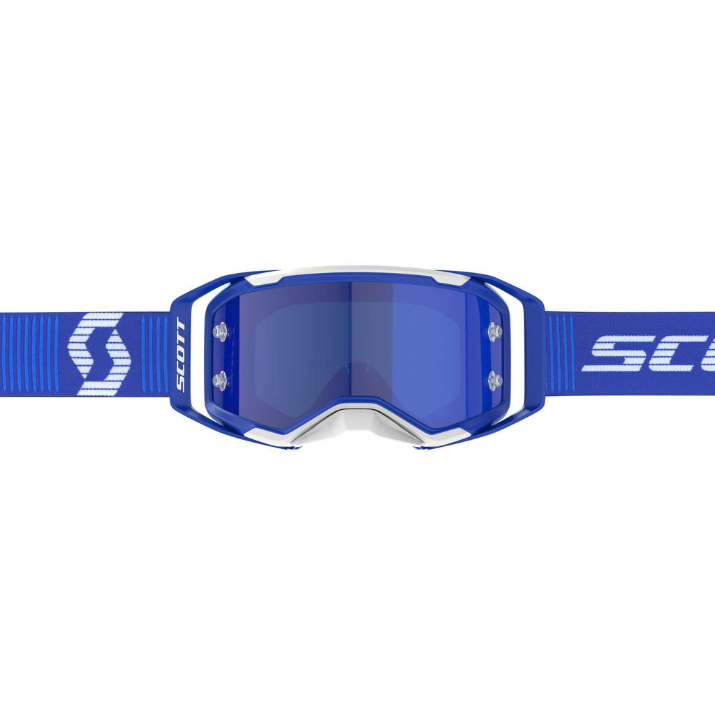 Scott Prospect 2.0 Goggles (Blue/White) Chrome Blue Lens