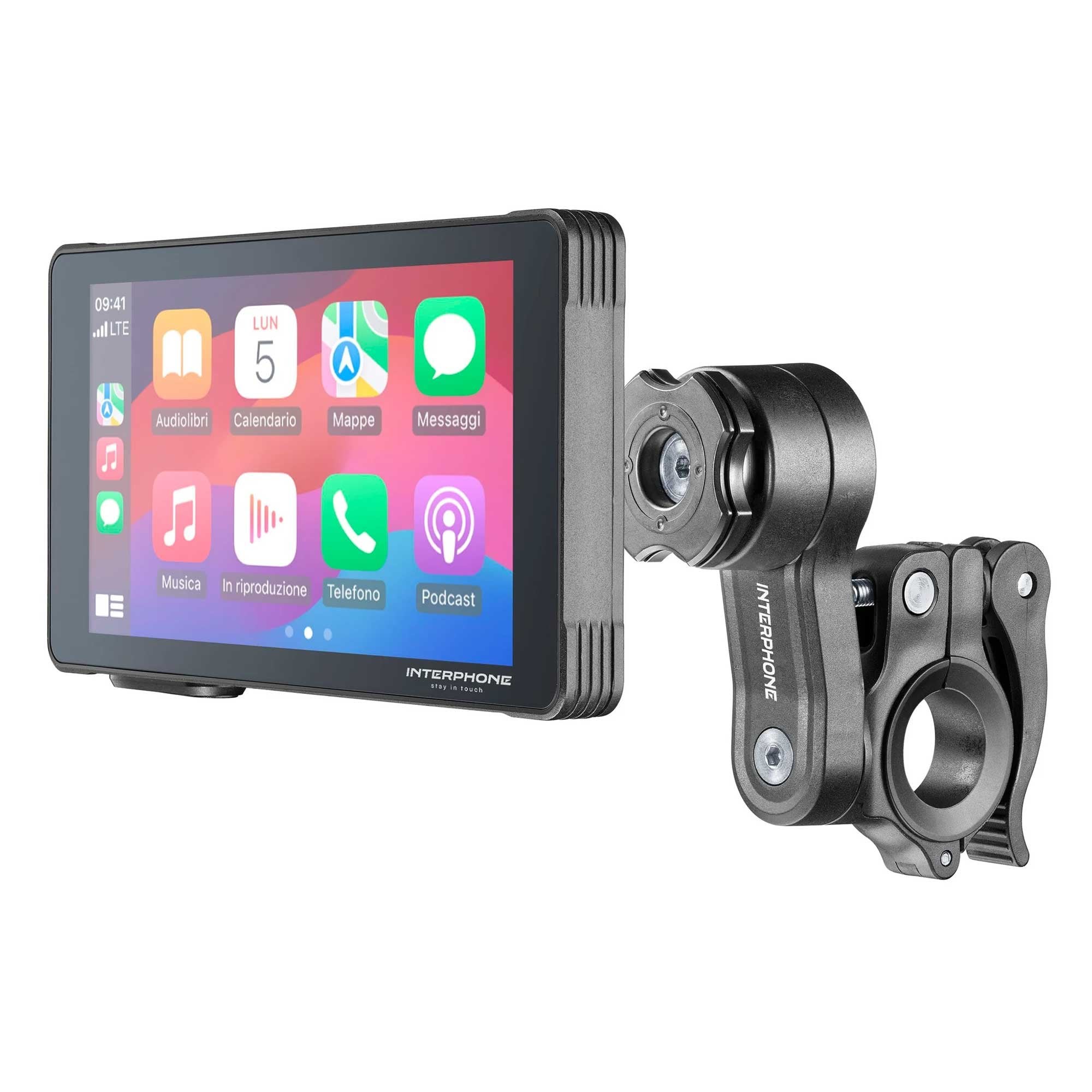 Interphone Ridesync - Apple Carplay/Android Auto For Motorcycle