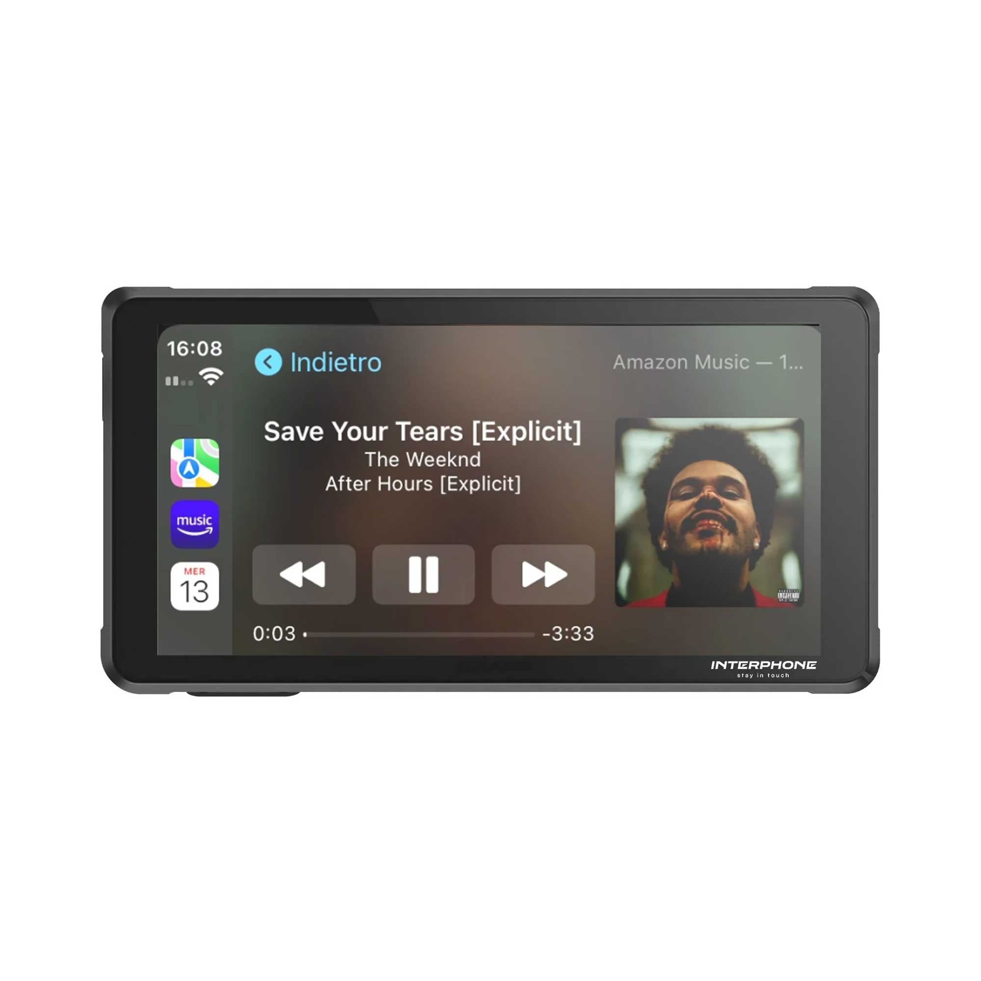 Interphone Ridesync - Apple Carplay/Android Auto For Motorcycle