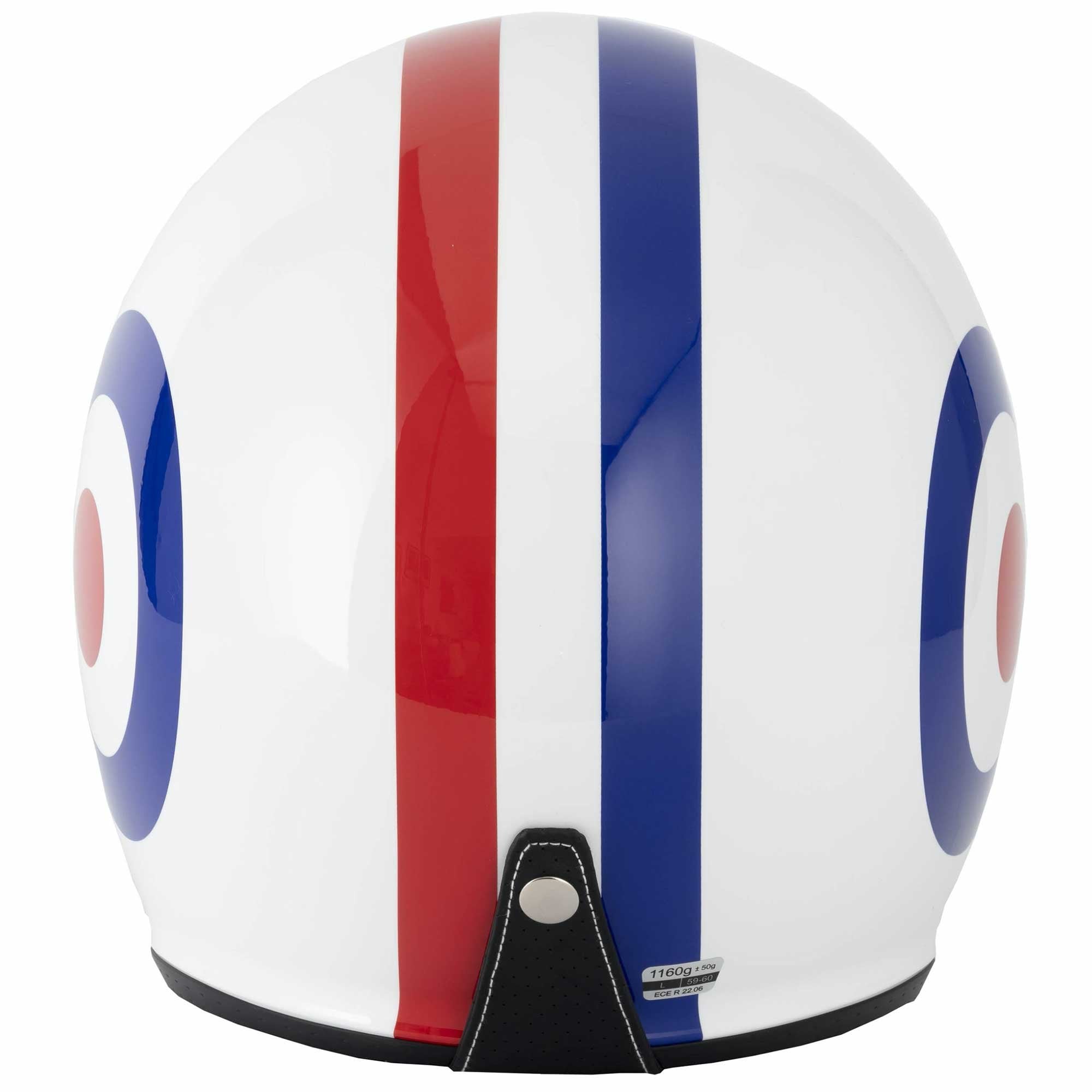 Vcan (2025) Helmet - H589 Classic - Roundel (White/Blue/Red)
