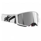 Alpinestars SuperTech CORP Vision MX Goggles (White) Mirror Silver Lens