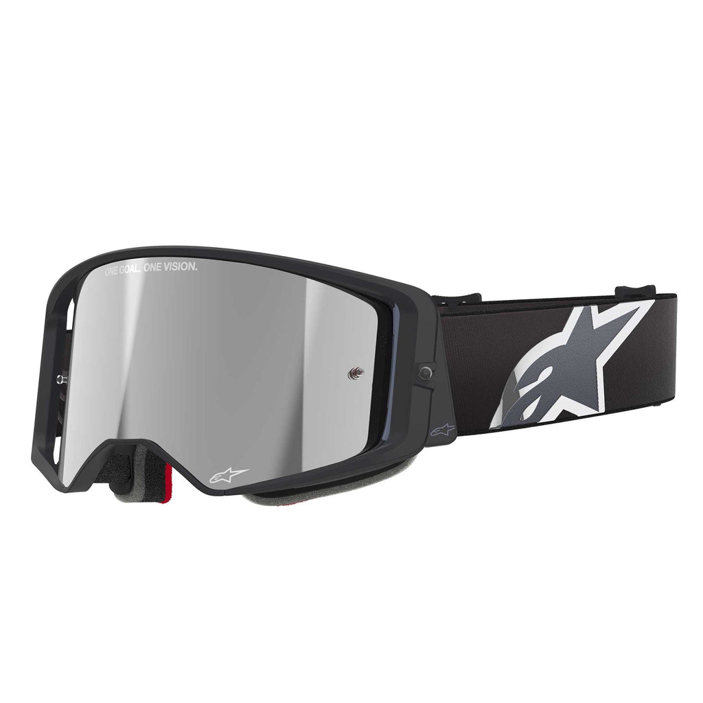 Alpinestars (MX26) Goggles - SuperTech CORP (Black/Grey) Mirror Silver Lens
