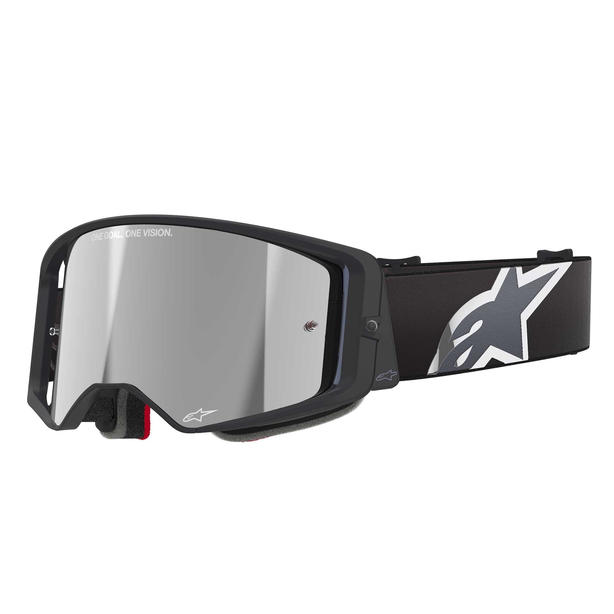 Alpinestars (MX26) Goggles - SuperTech CORP (Black/Grey) Mirror Silver Lens