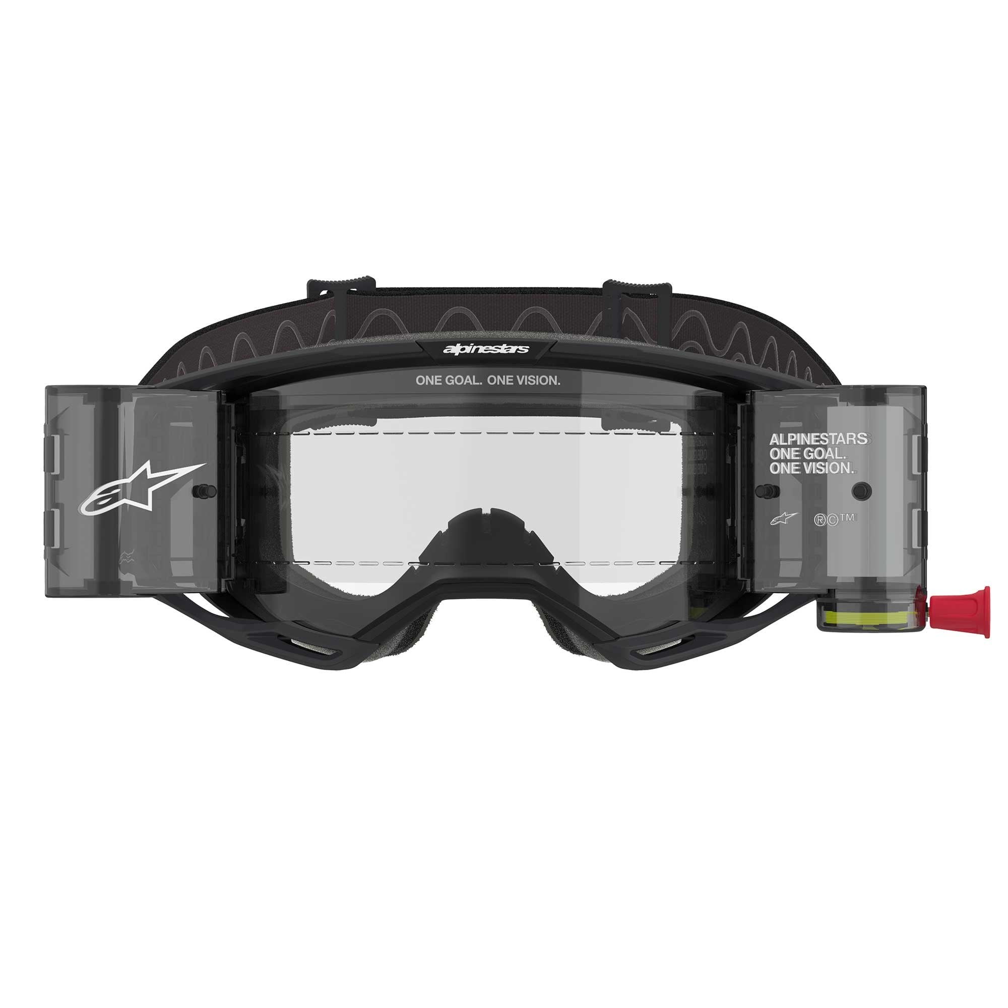 Alpinestars MX | MTB Vision 8 Goggles CORP (Black) Roll-Offs