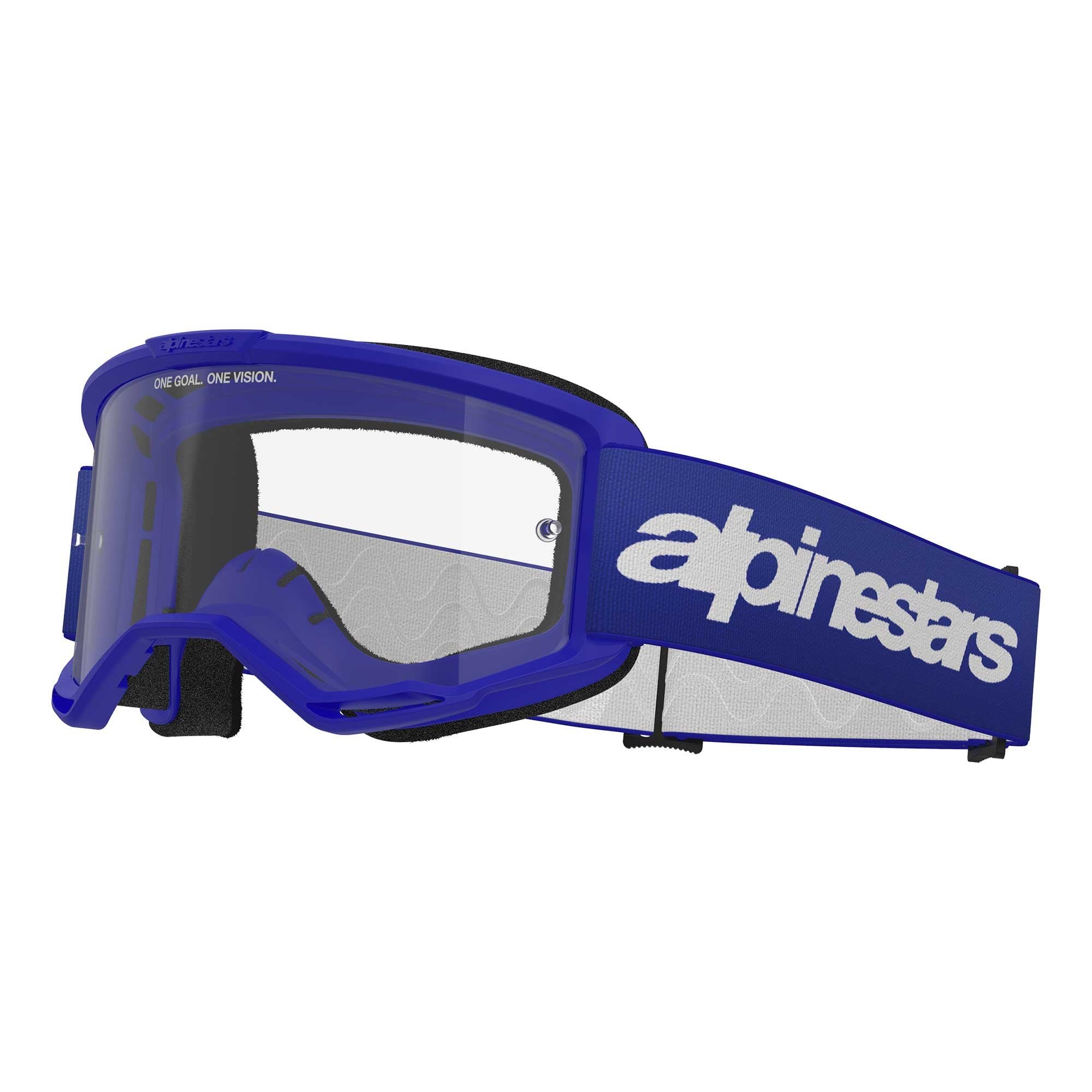 Alpinestars MX | MTB Vision 3 Goggles WORDMARK (Blue)