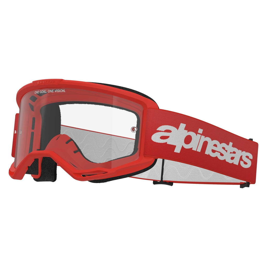 Alpinestars MX | MTB Vision 3 Goggles WORDMARK (Red)