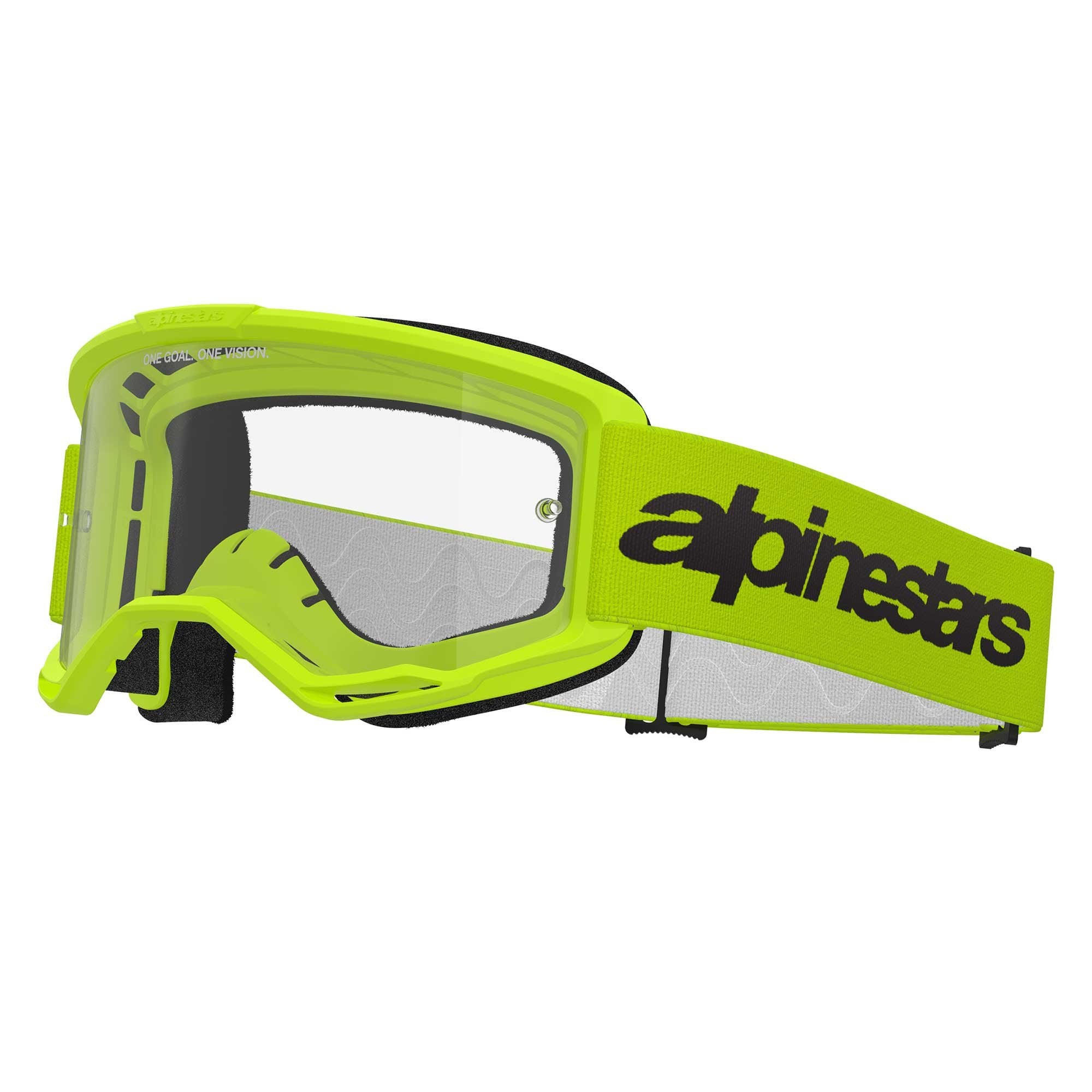 Alpinestars MX | MTB Vision 3 Goggles WORDMARK (Yellow Fluo)