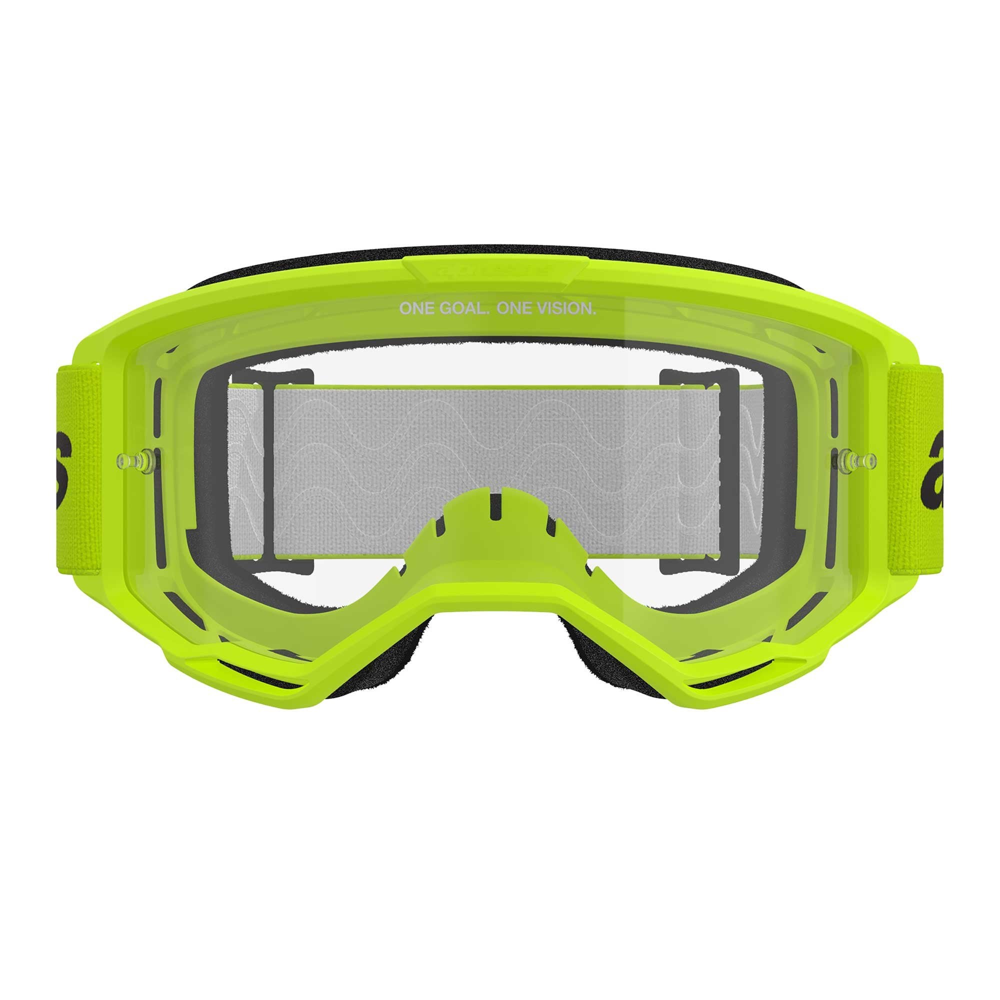 Alpinestars MX | MTB Vision 3 Goggles WORDMARK (Yellow Fluo)