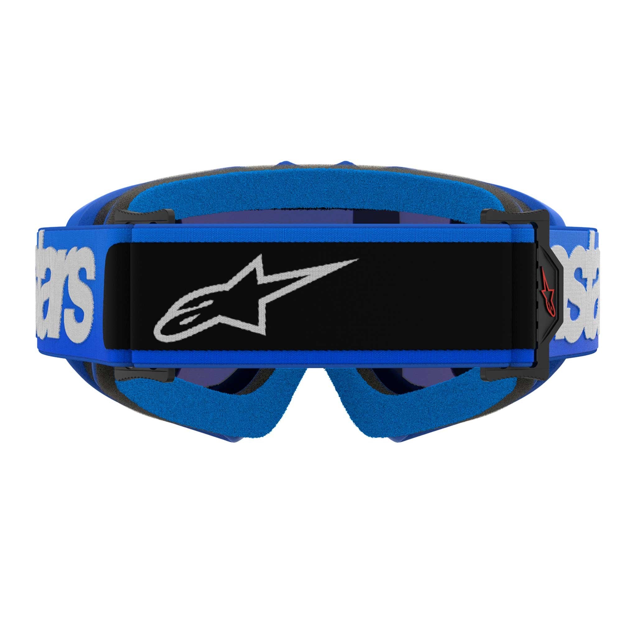 Alpinestars Youth Vision Goggles - BLAZE (Blue) Mirror Blue Lens