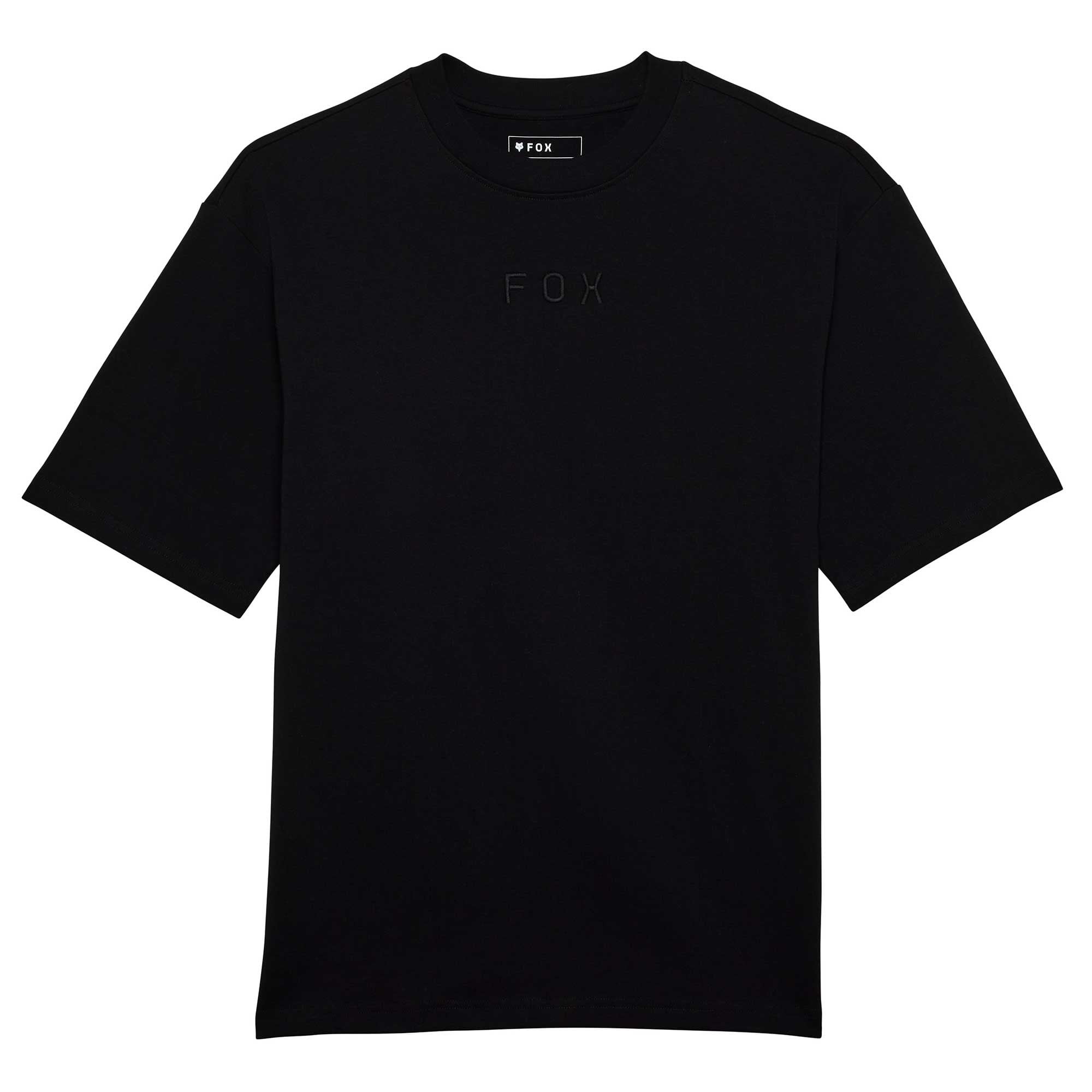 FOX Racing Mens T-Shirt - WORDMARK Oversized SS TEE (Black)