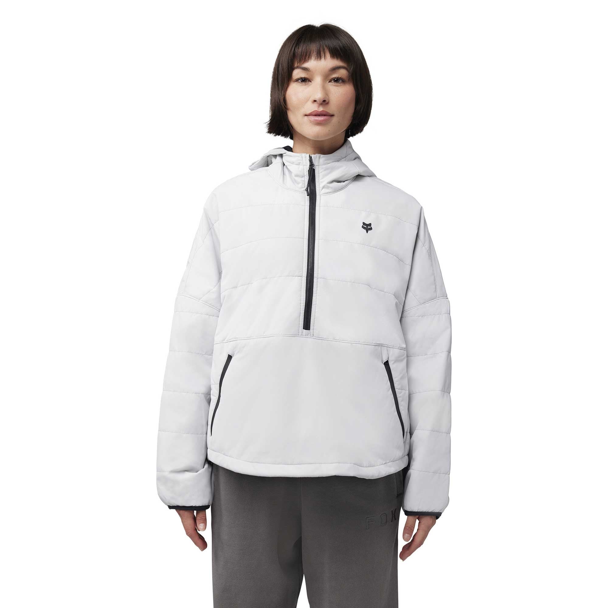 Fox (SALE) Womens Jacket - HOWELL Anorak - Light Grey