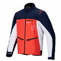 Alpinestars (MX26) Enduro Jacket  - Lite-Dura Softshell (Navy/Hot Orange/White)