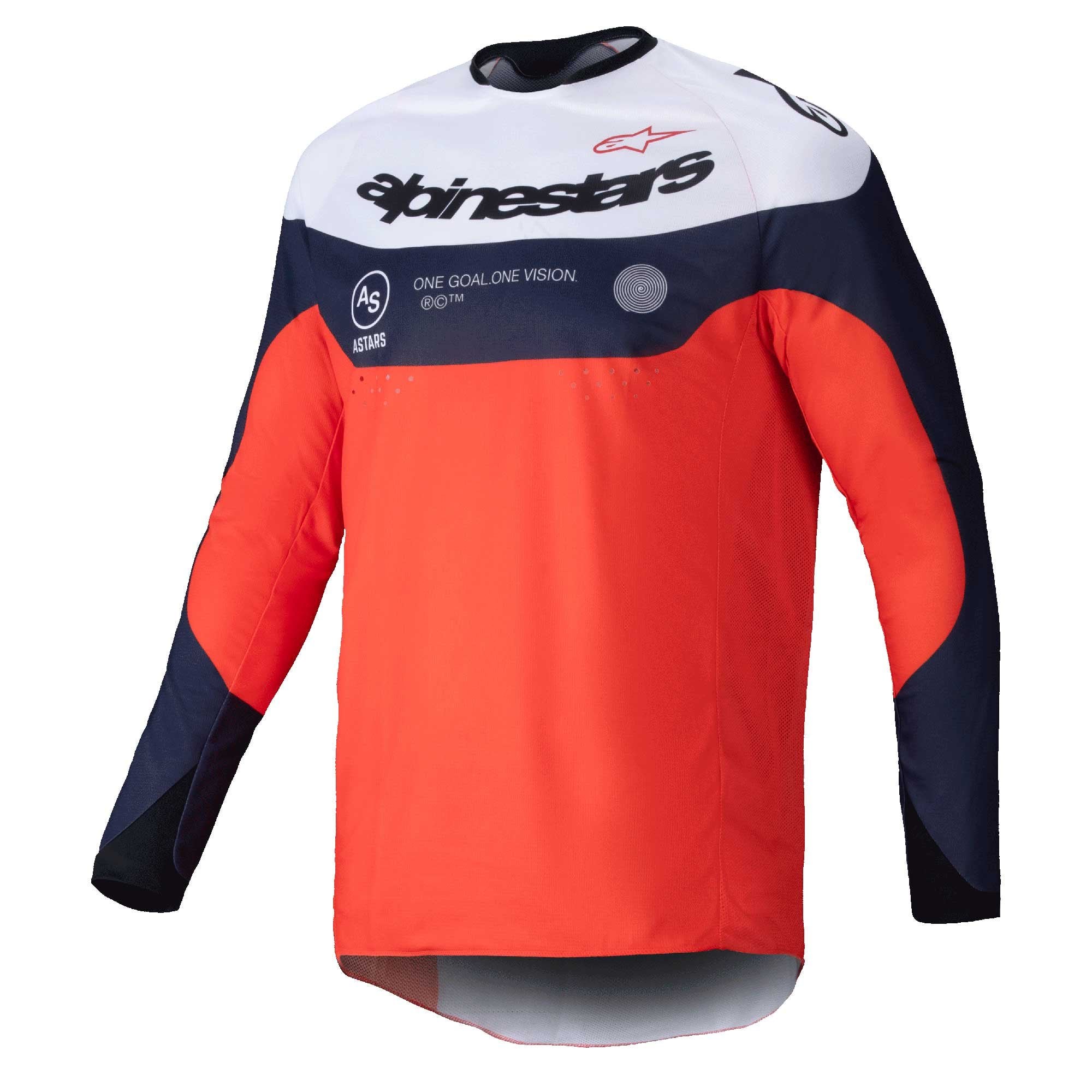 Alpinestars ENDURO Jersey & Pant Kit Deal PRO-Dura (Navy/Hot Orange/White)