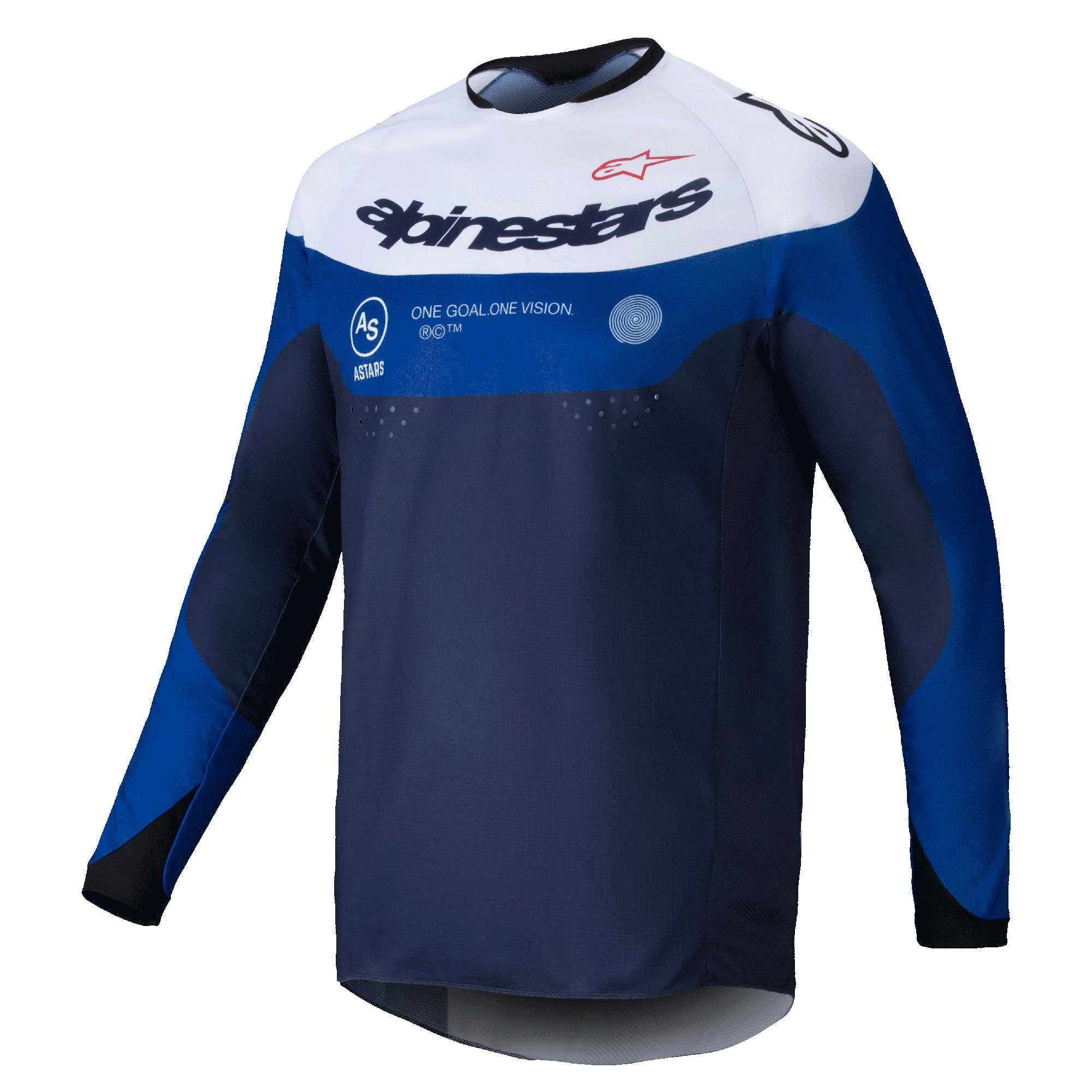 Alpinestars ENDURO Jersey & Pant Kit Deal PRO-Dura (Navy/Bright Blue/White)