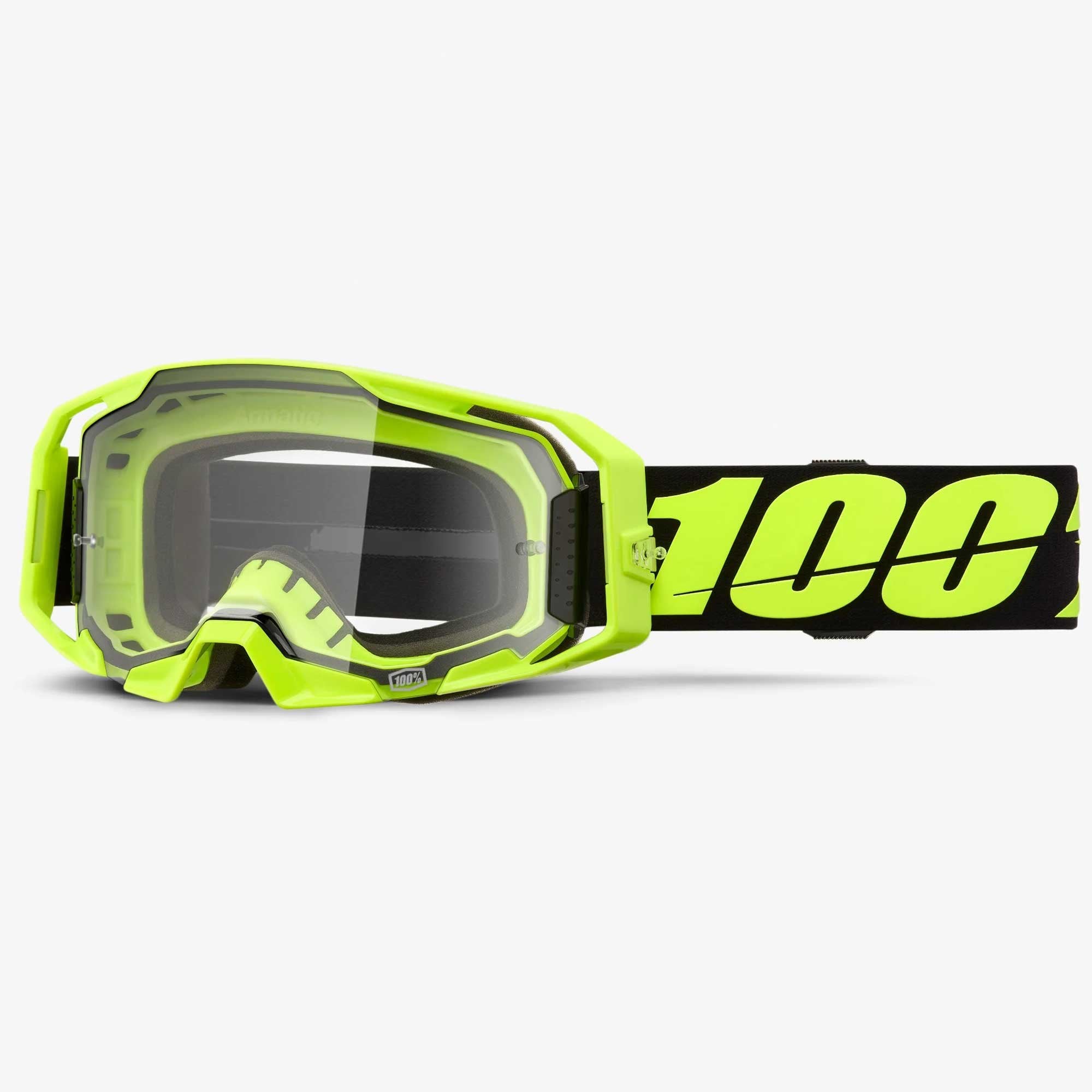 100% MX | MTB Goggles - Armatic (FLUO YELLOW)