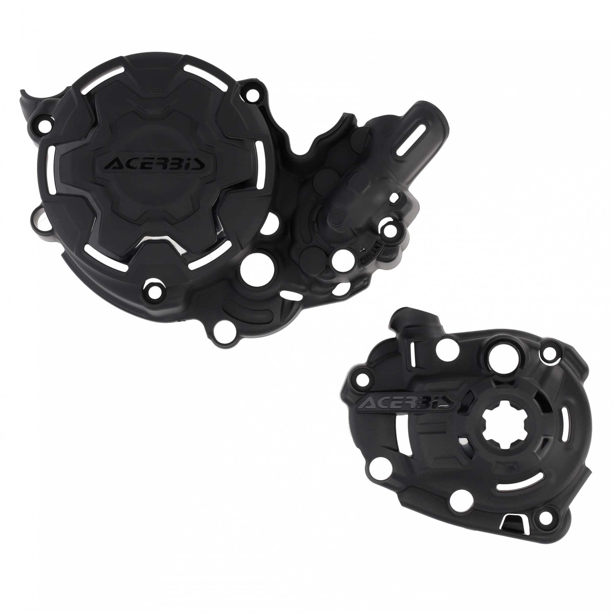 Acerbis - X-Power - Clutch & Ignition Covers - YZF250 24-25, YZF250X 25-, WRF250 25-, Fantic XXF250 25-