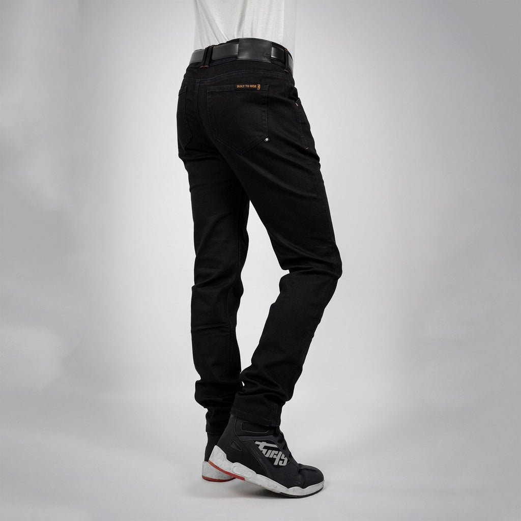 Bull-It Trojan (AA) SLIM Jeans (Black) - Short Leg