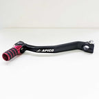 Apico - Gear Lever - Elite - CRF250L 13-21, CRF300L 21-26 - Black w/Red