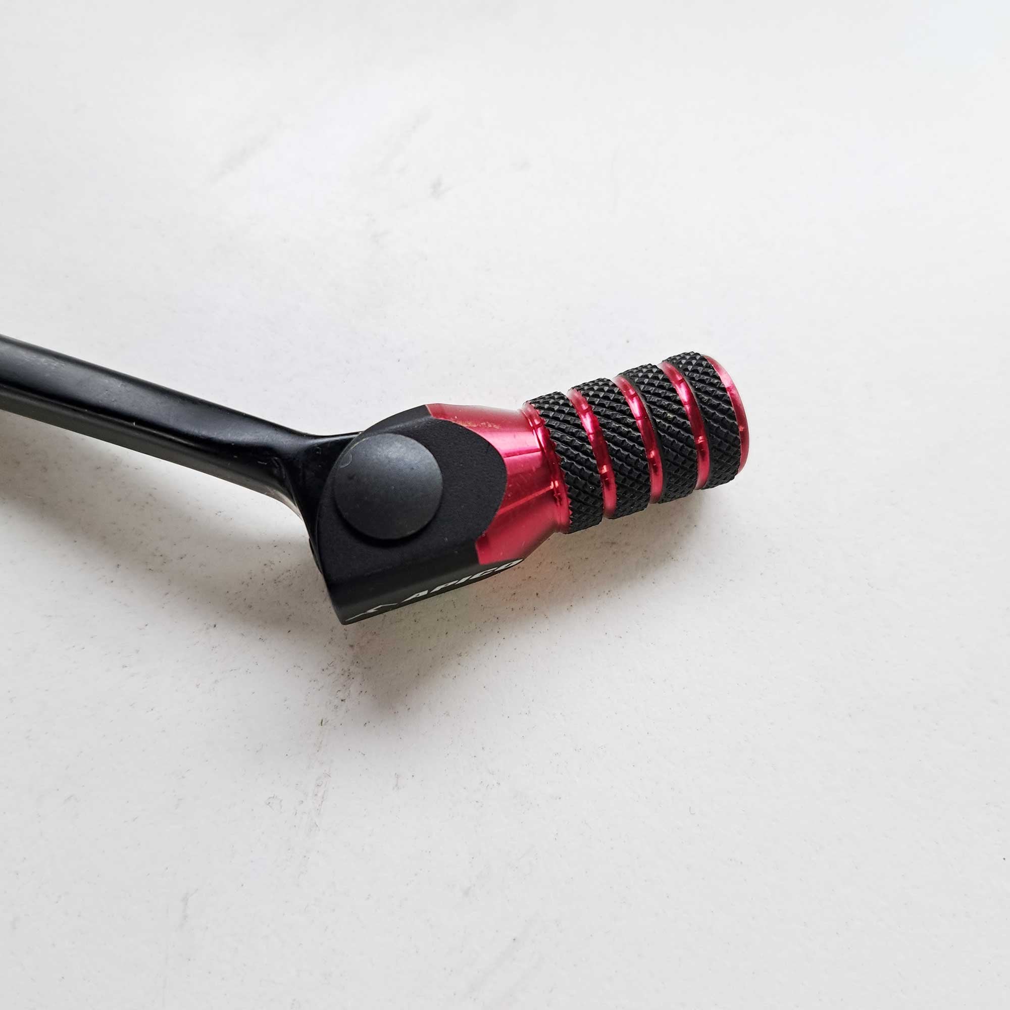 Apico - Gear Lever - Elite - CRF450 08-16, CRF450X 05-18 - Black w/Red