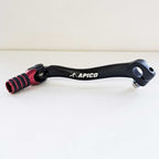 Apico - Gear Lever - Elite - CRF250 04-09, CRF250X 04-19 - Black w/Red