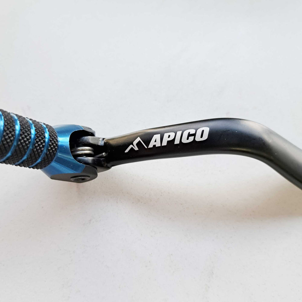 Apico - Gear Lever - Elite - YZ65 18-26 - Black w/Blue