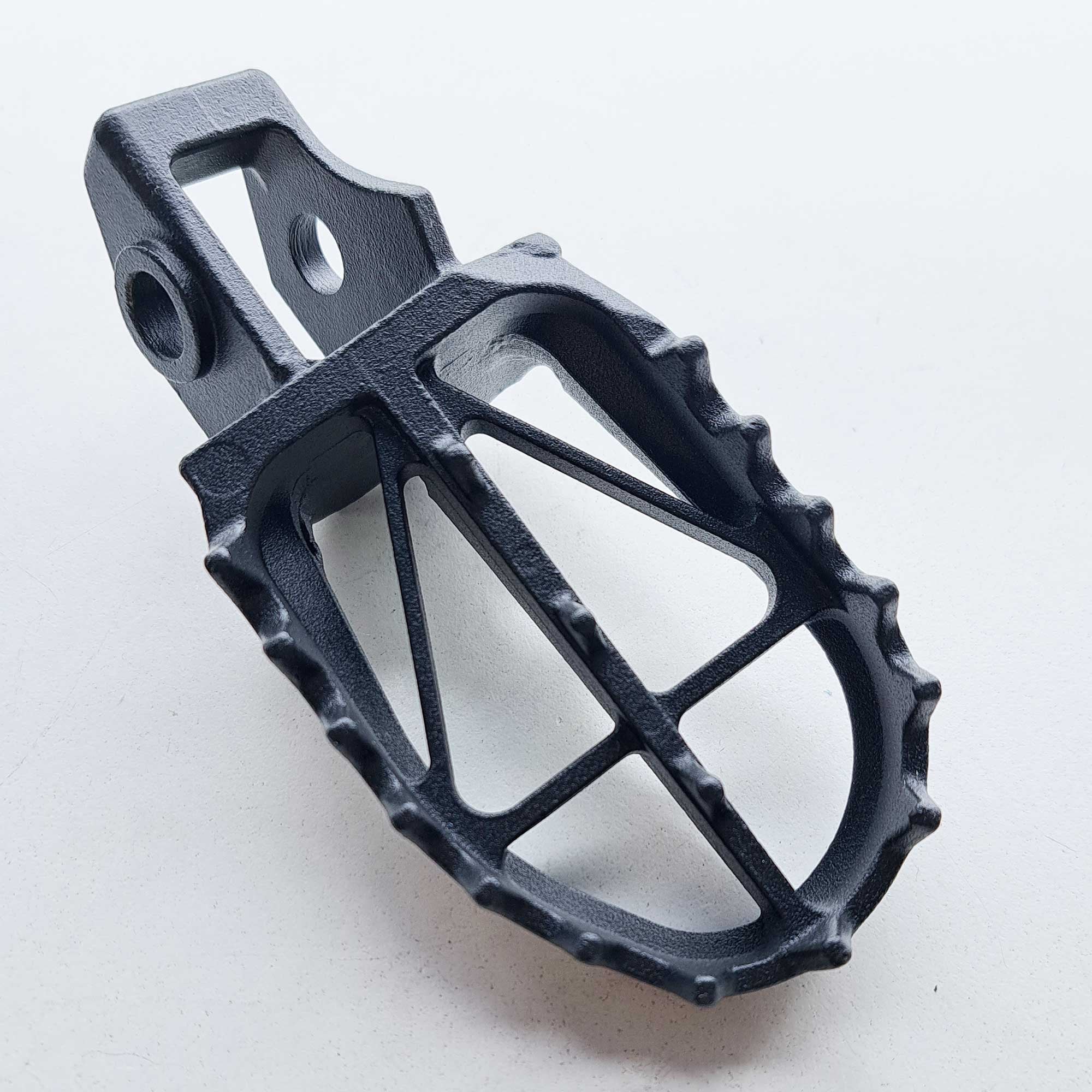 DRC - Foot Pegs (Ultra-Wide) - KTM SX85 18-24, SX125/150 16-22, SX250 17-22, SXF250-450 16-22, EXC/EXCF250-500 17-23, Husqvarna TC85 18-24 TC125 16-22, TC250 17-22, FC250-450 16-22, TE/FE 150-501 17-23, Gas Gas MC/MCF/EC/ECF/EX/EXF 85-450 21-23