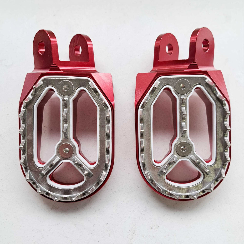 Apico - Foot Pegs - Pro-Bite - CR80 96-02, CR85 03-07, XR250 96-04, XR400 96-04, XR600 89-00, XR650L 92-24