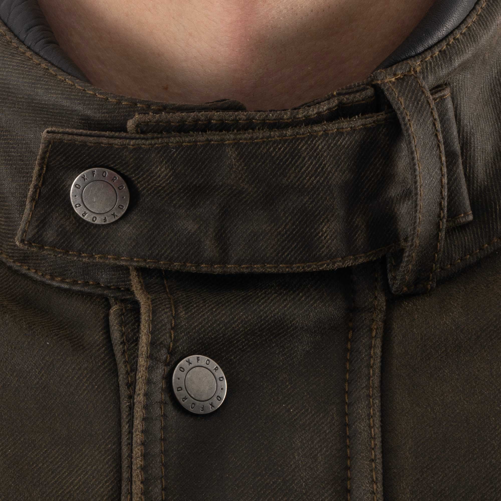 Oxford (2025) Jacket - Sterling D2D Mens Wax - Khaki