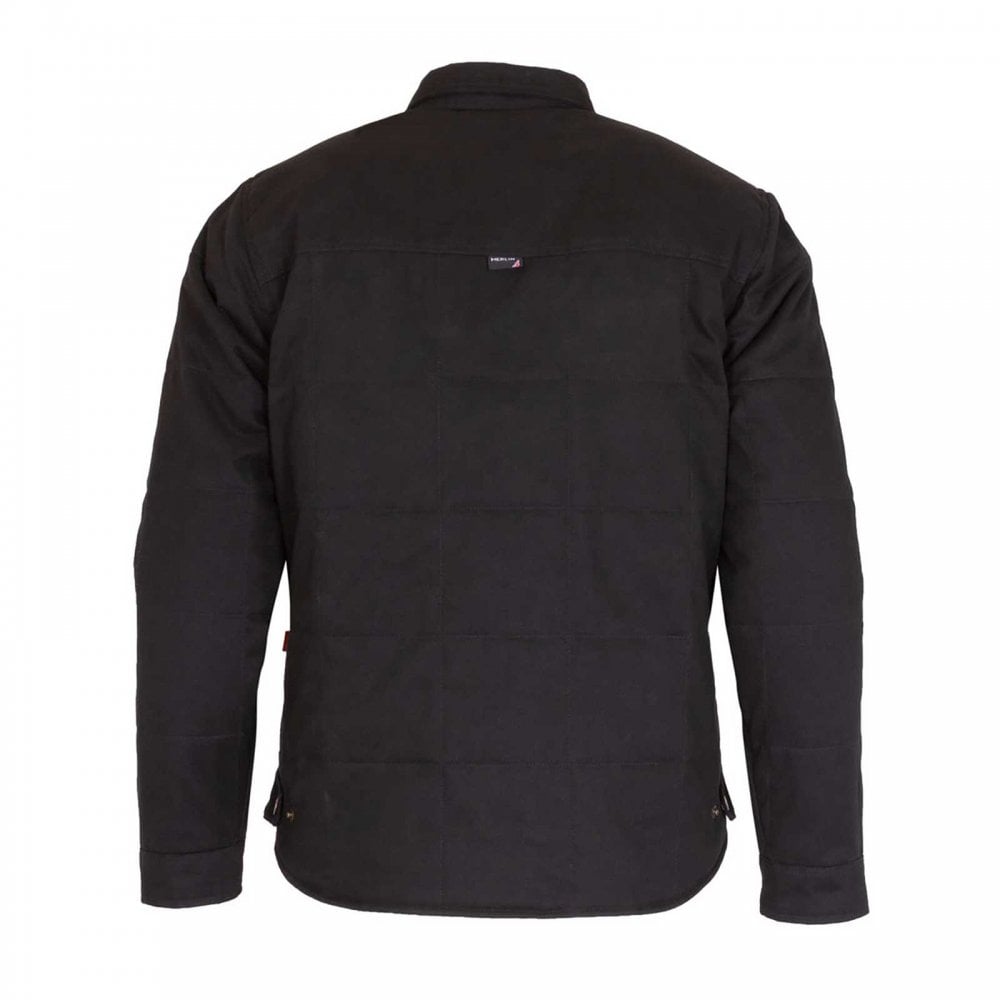 Merlin (2025) Riding Jacket - Codsall Baffle (D3O) (AA) - Black