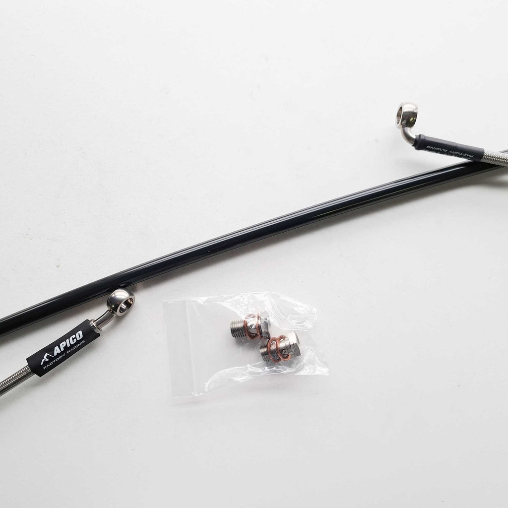 Apico - Brake Hose - Front - KX80 98-01, KX85 01-26, KX100 97-21, KX112 22-26