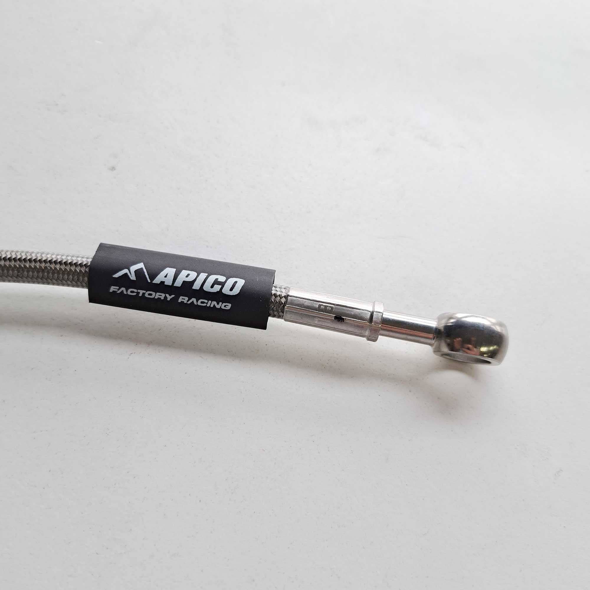 Apico - Brake Hose - Front - Husqvarna TE150 20-21, TE250/300 18-21, FE 250-501 18-21, TX125 18-19, TX300 18-21, FX350/450 18-21