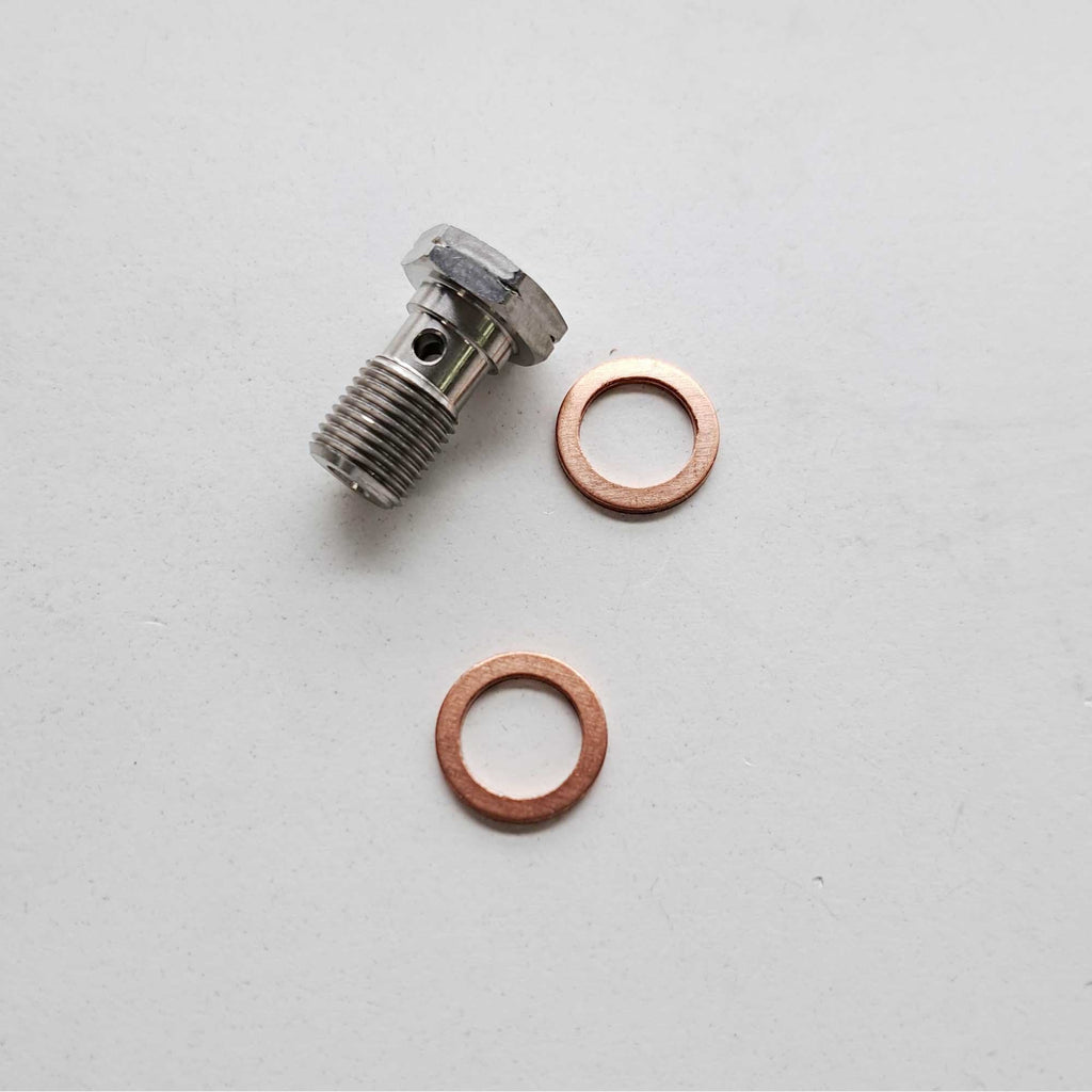 Apico - Brake Hose - Front - Husqvarna TE150 20-21, TE250/300 18-21, FE 250-501 18-21, TX125 18-19, TX300 18-21, FX350/450 18-21
