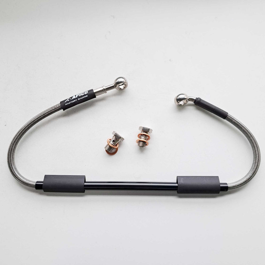 Apico Brake Hose (Rear) KX125 05-08, KX250 04-08