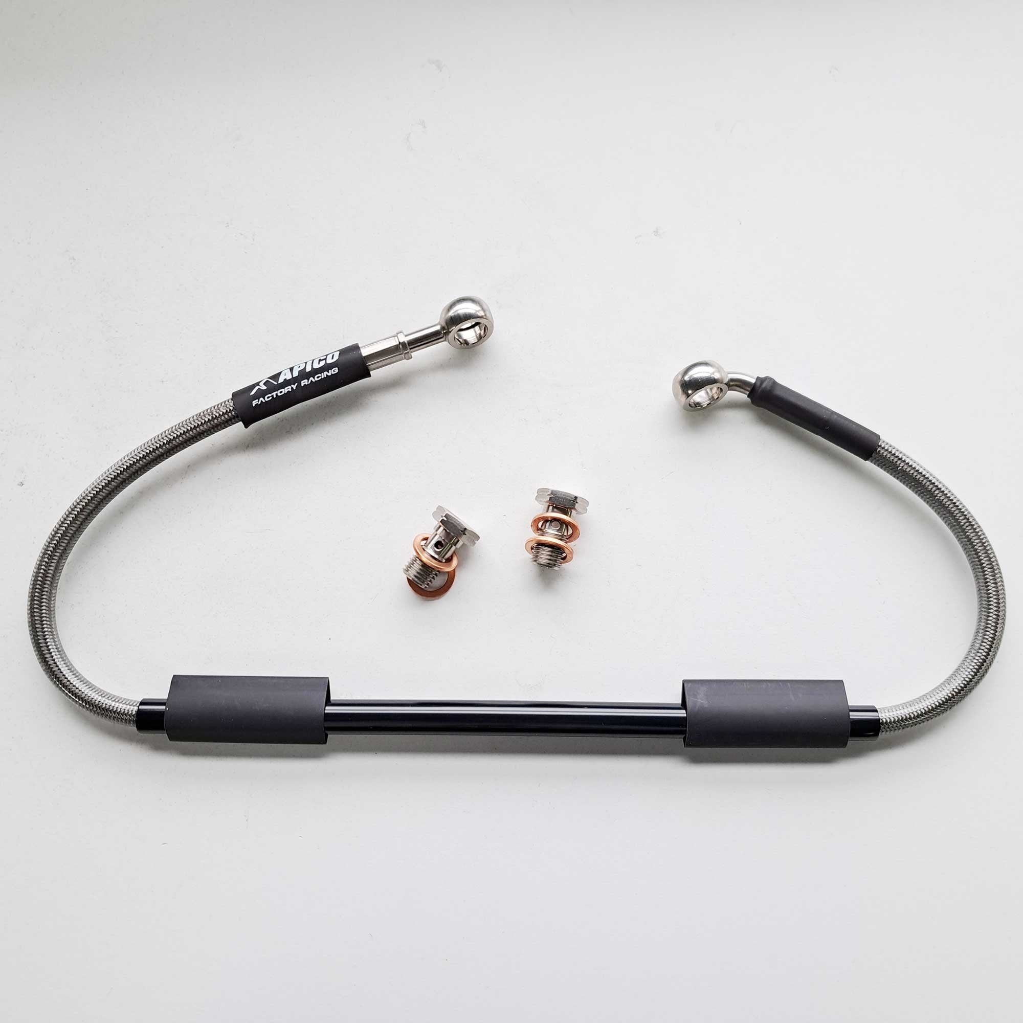 Apico - Brake Hose - Rear - KX125 05-08, KX250 04-08
