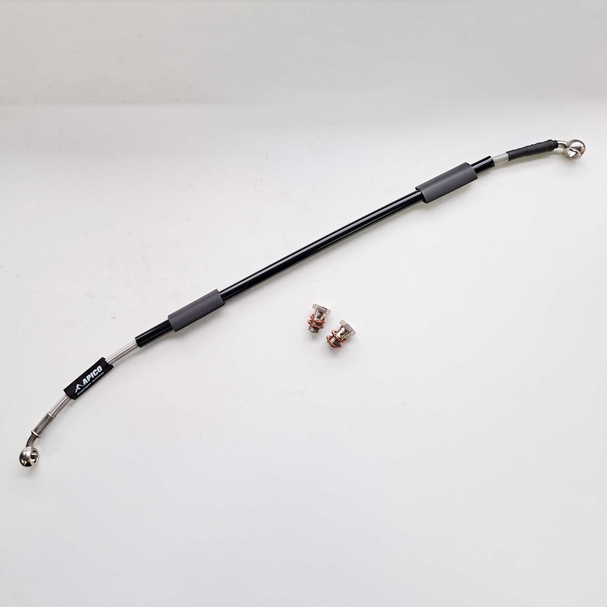 Apico - Brake Hose - Rear - KXF250 04-24, KXF450 06-23, KXF250XC 21-24, KXF450XC 21-23, RMZ250 04-06