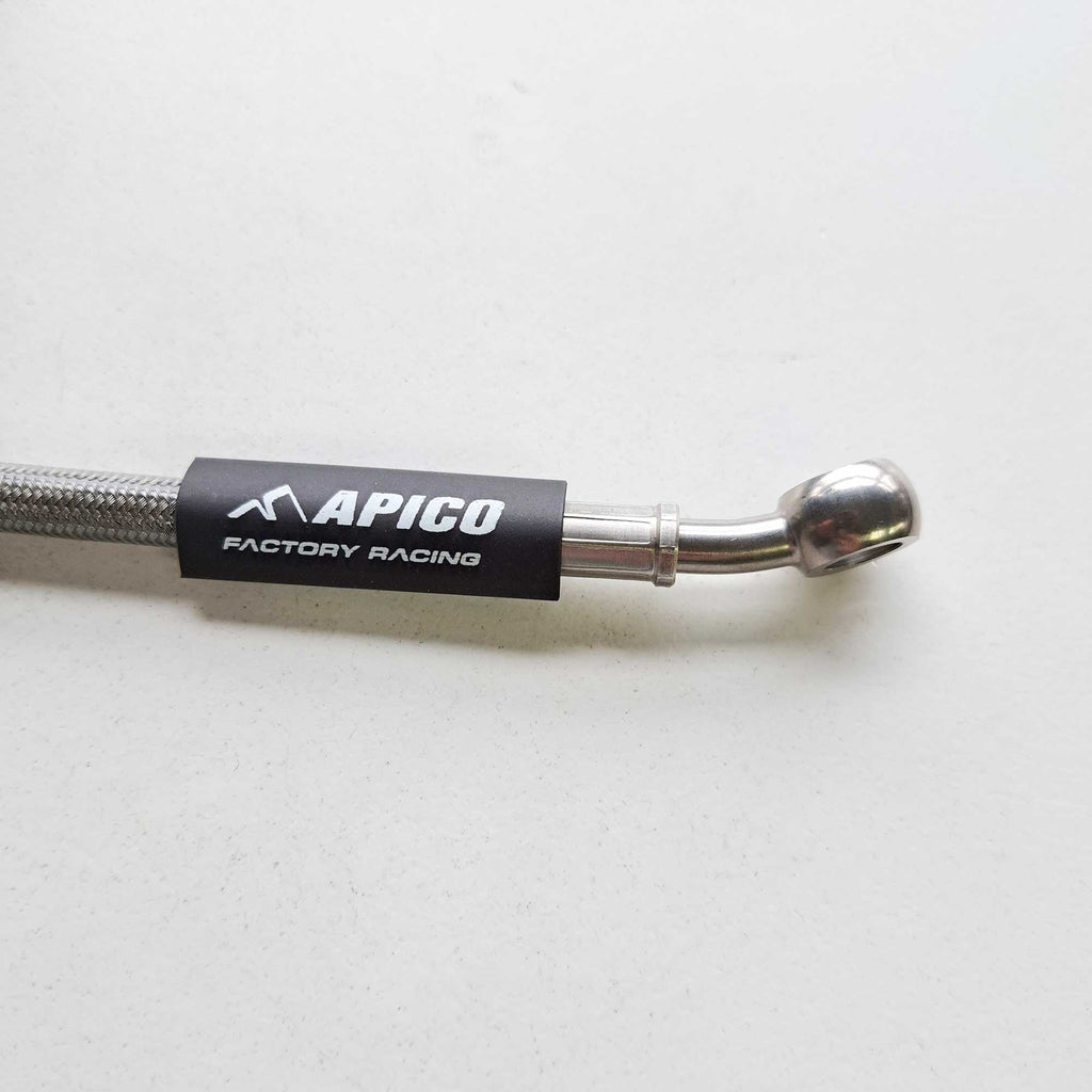 Apico - Brake Hose - Rear - KTM SX65 04-22, Husqvarna TC65 17-22, Gas Gas MC65 21-22 - Black