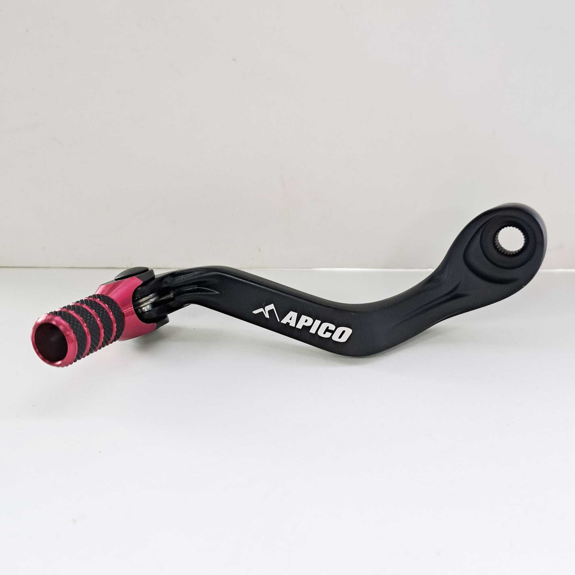 Apico - Gear Lever - Elite - KTM SX65 09-23, Husqvarna TC65 17-23, Gas Gas MC65 21-23 - Black w/Red