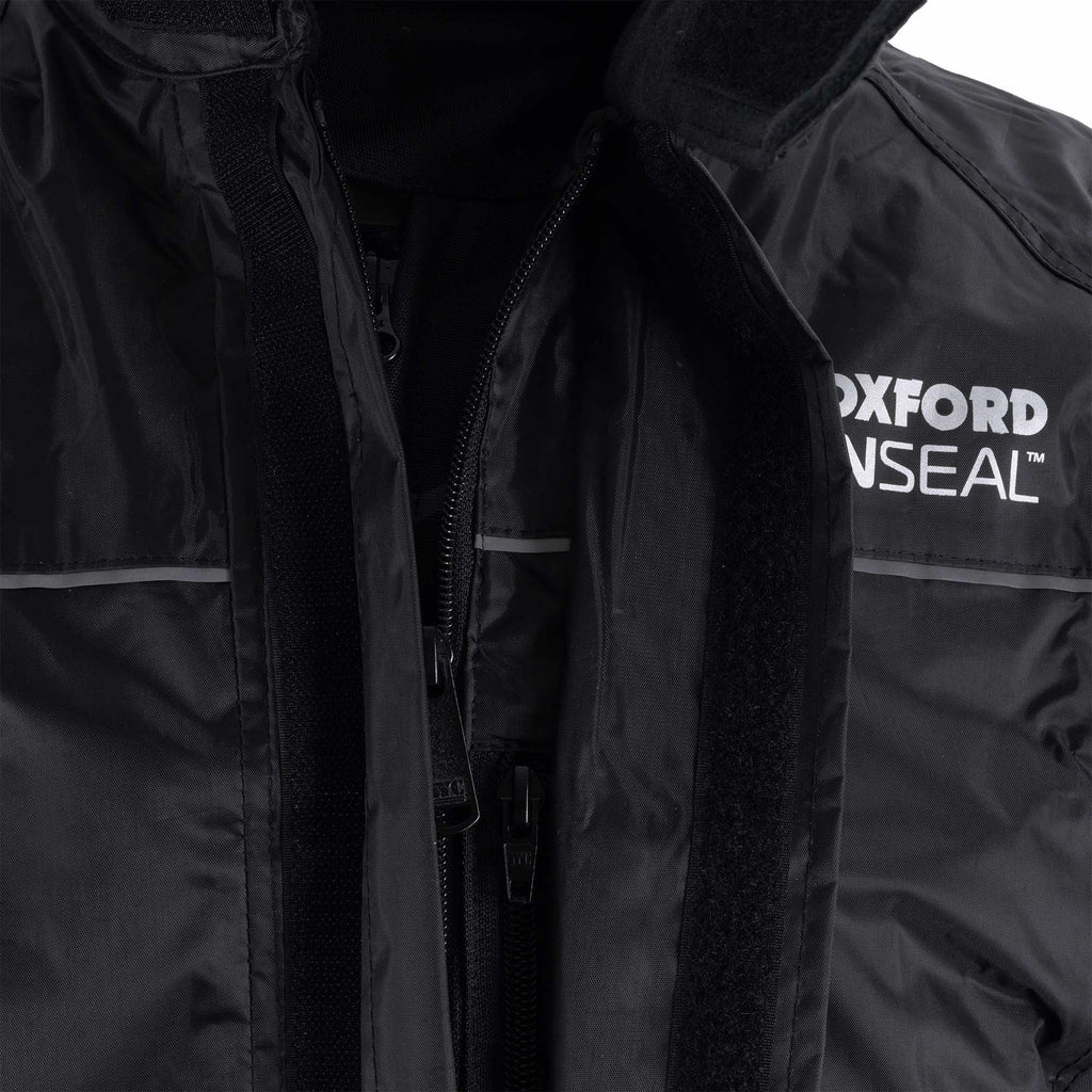 Oxford Rainseal THERMAL Waterproof Over Jacket - Black