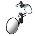 Oxford - Fold-Away Bar End Mirror SET - Black (OX514)
