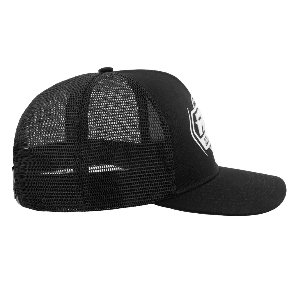 FXR (MX25) Hat/Cap - Youth - RACE DIVISION - Black/White