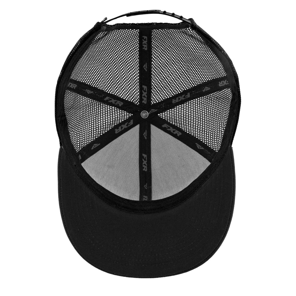 FXR (MX25) Hat/Cap - Youth - RACE DIVISION - Black/White